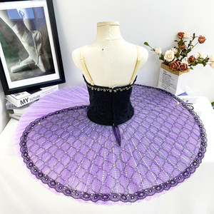 Tutú de Ballet Profesional, Estilo Occidental, para Niños, para Entrenamiento de Baile y Danza, en Oferta - Product Image 2