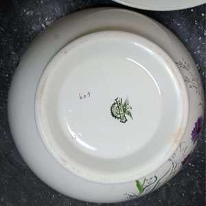 Daniele F. Pair - Soportes de Cristal para Tartas de Lujo Laveno Pintados a Mano, Ecológicos, Desechables, Sostenibles, 3000 g, Nueva Herramienta para Decoración de Tartas - Product Image 1