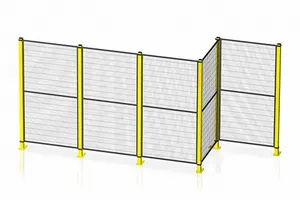 Chinese Factory Stainless Steel Metal Workshop Warehouse Isolation Fence Mesh Wire Partition Bridge Protection Warehouse Mesh