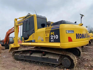 Excavadora japonesa usada de 21 toneladas, máquina de construcción de tamaño mediano, Komatsu PC210LC, 200 PC, 270 PC240 - Product Image 3