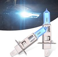 Bombilla Halógena H1 24V 100W Súper Blanca, de Vidrio de Cuarzo, para Faros Delanteros de Camiones, Luz Alta para Autos, Apta para la Mayoría de Autos, SUVs y Camionetas