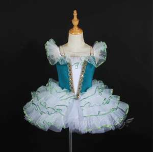 4562 jolies filles ballerine danse vêtements d'entraînement filles Ballet débardeur Tutu robe - Product Image 1