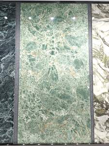 Sang Trọng Thiêu Kết Sàn Đá Thiêu Kết Phòng Tắm Vanities Bàn Ăn Đặt Thiêu Kết Đá - Product Image 2