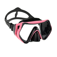 Masque de plongée professionnel pour hommes, femmes et adultes, masques de plongée en apnée, lunettes de plongée sans cadre pour la plongée en apnée