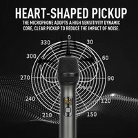 Microphone sans fil professionnel XTUGA LS8 à 8 canaux, micro-cravate pour scène, karaoké, microphone sans fil UHF
