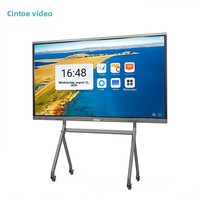 Tablette tout-en-un pour conférence, écran tactile LCD infrarouge, 4K ultra-clair, 5G ultra-rapide, enseignement multimédia, 86 pouces ST-D66A 50000:1