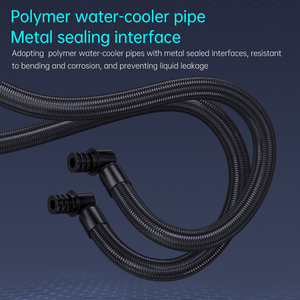 Tản nhiệt <span class=keywords><strong>CPU</strong></span> nước SNOWMAN 360MM màu trắng ARGB, hệ thống làm mát nước AIO cho PC với màn hình hiển thị nhiệt độ - Product Image 6