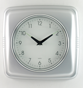 Retro Wall Clocks Home Decorative square Plastic Quartz Custom <b>Kitchen</b> Analog Type Clock Promotional Products - Product Image 6