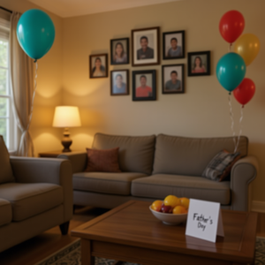 Maglietta a maniche lunghe da fisico: come un papà normale ma più fantastico, regalo per la festa del papà - Product Image 3