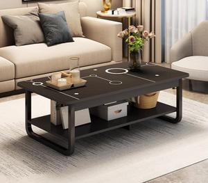 2025 semplice stile moderno tavolino in legno nuovo modello di mobili da soggiorno per piccoli appartamenti case facile divano tè noleggio - Product Image 5