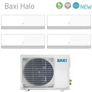 Aire acondicionado Baxi Quadri Split Inverter Serie HALO BLANCO 12 + 12 + 12 + 12 con Wi-Fi integrado de 12000 + 12000 + 12000 + de la R-32 - Product Image 3