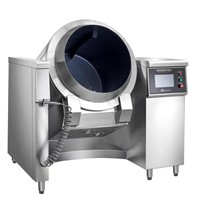 Machine à frire entièrement automatique intelligente à usage commercial pour hôtels et cafés ; Appareil de cuisson multifonction intégré