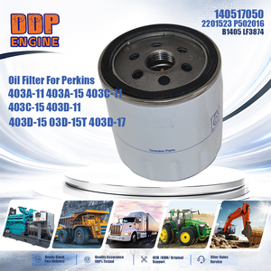อะไหล่เครื่องจักรก่อสร้าง 140517050 2201523 กรองน้ำมันเครื่อง สำหรับ Perkins 403A-11 403A-15 403C-11 403C-15 403D-11 403D-15 03D-15T 403D-17 - Product Image 2
