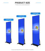 Pantalla de póster Led p2.5 para interiores, alta definición