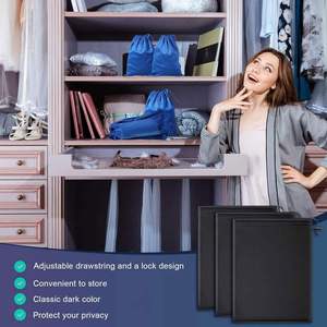 กระเป๋าเก็บของเล่นพิมพ์ลายตามสั่ง ผ้าเบิร์ดอาย กระเป๋าใส่แว่นสกี ซองใส่แว่นกันแดด กระเป๋าแบบพับได้ ปรับขนาดได้ พร้อมเชือกผูก - Product Image 2