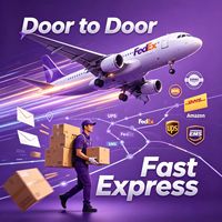 Service de messagerie express rapide, transitaire, agent d'expédition le moins cher pour les envois de petites entreprises, exportation de Chine vers les États-Unis