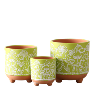 Houstime Home Decoration Ceramic Hand Made Bonsai Pot For Succulent Indoor