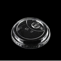 Couvre-gobelets écologiques en PET, protecteurs délicats incassables 89mm 90-98mm, sans BPA, anti-fuite, pour thé aux bulles et jus frais