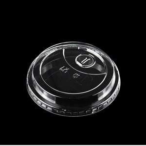 Protège-gobelets délicats incassables en PET écologique 89mm 90-98mm, couvercles anti-fuite sans BPA pour Bubble Tea et jus frais - Product Image 3
