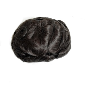 Nouveau Topper de Cheveux Naturels Vierge pour Femmes, Base en Dentelle Mono, Cheveux Raides - Product Image 5