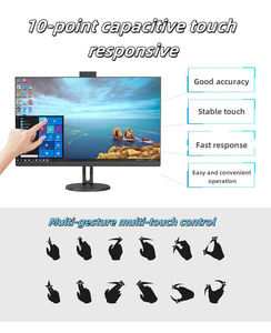 Fabriek Custom Gaming Alles In Één Pc 23.8 27 Inch Alles-In-Één Desktopcomputer I3 I5 I7 Zakelijke Touchscreen <span class=keywords><strong>Monitor</strong></span> - Product Image 5