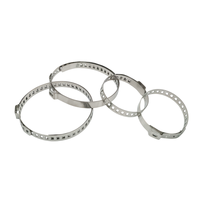 Cache-poussière à fixation unique pour cage de transmission de voiture, en acier inoxydable électroplaqué, modèle HJAC 120 40