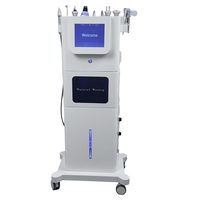 9-in-1 Hydro Facial Machine voor versteviging en lifting, Hydro Microdermabrasie gezichtsmachine voor huidversteviging met 8 inch scherm
