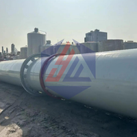 Pengering Potassium Humate Rotary Baja Tahan Karat Yunfan Efisiensi Tinggi Hemat Energi Kontrol Otomatis Tingkat Keamanan Tinggi Biaya Rendah