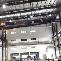 3 ans de garantie Ventilateurs de plafond industriels HVLS pour la ventilation d'entrepôt avec lumière LED