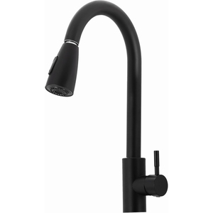Robinet de cuisine thermostatique moderne à poignée unique, finition chromée céramique, économiseur d'eau, avec rallonge et buse réglable à 360 degrés - Product Image 1
