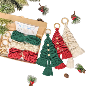 Telón <span class=keywords><strong>de</strong></span> Fondo <span class=keywords><strong>de</strong></span> Macramé <span class=keywords><strong>de</strong></span> Cuerda <span class=keywords><strong>de</strong></span> Algodón con Borlas y Nudos para Sala <span class=keywords><strong>de</strong></span> Estar Moderna, Navideño, Duradero y Funcional - Product Image 2