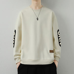 Nuevos suéteres para hombre, estilo americano, para primavera y otoño, cuello redondo, manga larga, transpirables. - Product Image 3