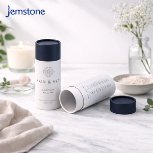 Personalized Kraft Cardboard <b>Spray</b> Bottle Cylinder Tube Packaging Gift Box Eco Friendly Skin Care Serum Paper Tube Packaging - Product Image 6