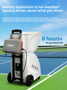 Lanciatore di Palline da Tennis Intelligente PT-MAX C BMST012 con App e Aggiornamento OTA Remoto per Allenamento Tennis Singolo/Multiplo - Product Image 5