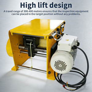 Verricelli a Cavo Personalizzati, Verricello Professionale Multiuso con Corda in Nylon per Traino di Tubazioni - Product Image 2