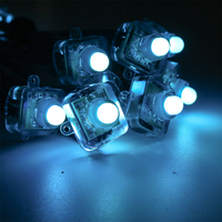 Lumières LED carrées à pixels WS2811 de 12 mm, IP67, guirlandes lumineuses décoratives avec corps en PC, dimmables pour utilisation en jardin