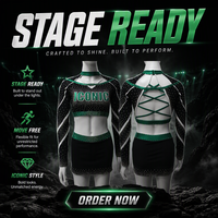 Ventes chaudes, uniformes de cheerleading pas chers pour filles, service OEM, tenue de cheerleading personnalisée à manches longues