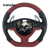 Volant sport en cuir et fibre de carbone pour BMW E46 E60 E39 E90 E92 M3 M4 F10 F30 F32 F80 – Prise en charge de la personnalisation