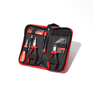 Juego de Herramientas Domésticas Multiestándar de 31 Piezas, Herramientas de Reparación de Acero al Carbono para Reparaciones Básicas del Hogar - Product Image 3