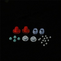 Clavier à dôme unique en silicone liquide pour ordinateur portable, grand volume en stock, bouton électronique en caoutchouc à pression en silicone