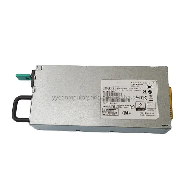 For Delta DPS-500AB-9D Hot-swappable Server Redundant Power Supply Module 500W Psu