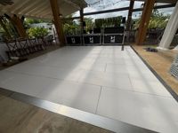 Piste de danse LED étoilée en acrylique certifiée CE, marque ANYCASE, pour location de scène de mariage et de fête, emboîtable et portable
