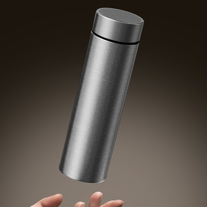 Vacuüm Geïsoleerde Kopfles 24H Warm/Koud Retentie Puur Titanium Thermos Reismok Custom Logo Voor Auto/Kantoor/Cadeau - Product Image 4