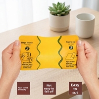 Patch auto-chauffant carré en tissu polyester élastique à quatre sens pour usage externe, soulagement des douleurs cervicales, lombaires et des ténons, pour réchauffer le corps
