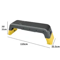 Zitten Bankje Verstelbare Aerobic Stap Platform Bench Aërobe Stepper Board
