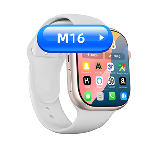 Top M16 reloj inteligente para estudiantes adultos Android 4G SiM tarjeta reloj S9 memoria grande WiFi descargable cronógrafo TFT Silicona - Product Image 3