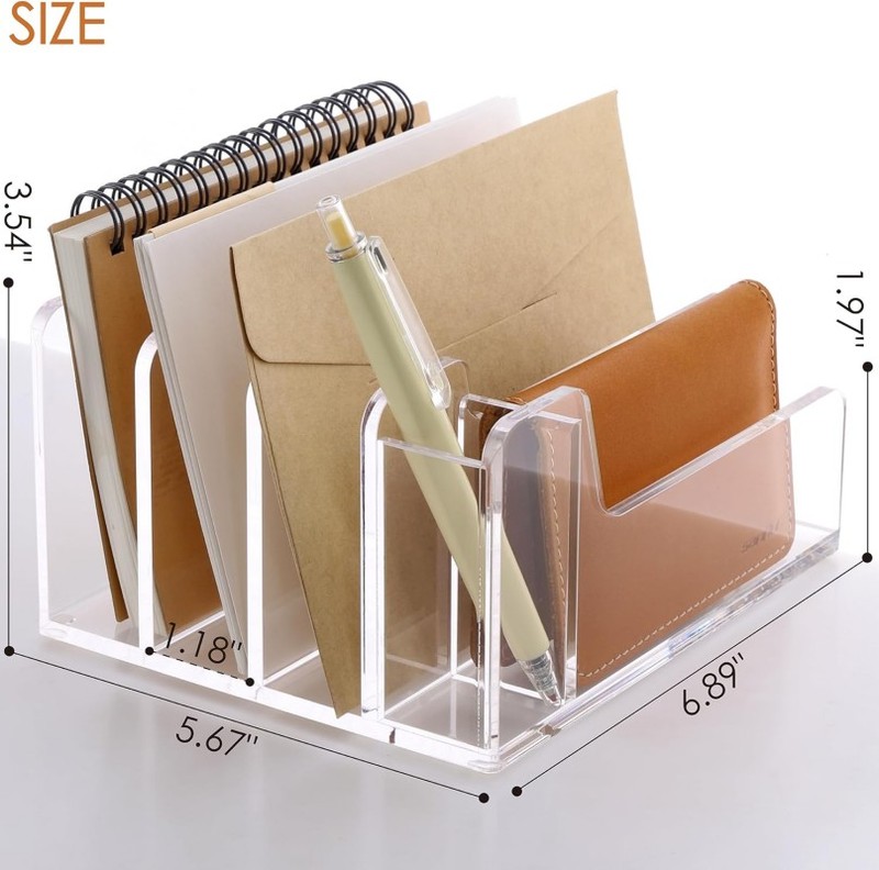 Factory customized Modern Acrylic Mail Storage