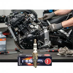 หัวเทียนอิริเดียม Aprilia SRV 850 CR7EIX รุ่นปี 2012-2014 ผลิตในตุรกี - Product Image 3