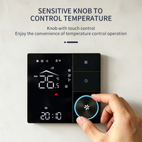 Thermostat de chauffage au sol WiFi pour chaudière à gaz, chauffage électrique, commande vocale, thermostat programmable, direct usine