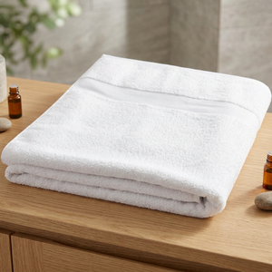 Asciugamani da Bagno Riley 100 X 180 cm, 550 G/m² in Cotone Assorbente e Resistente, Modello 117007-2 - Product Image 2